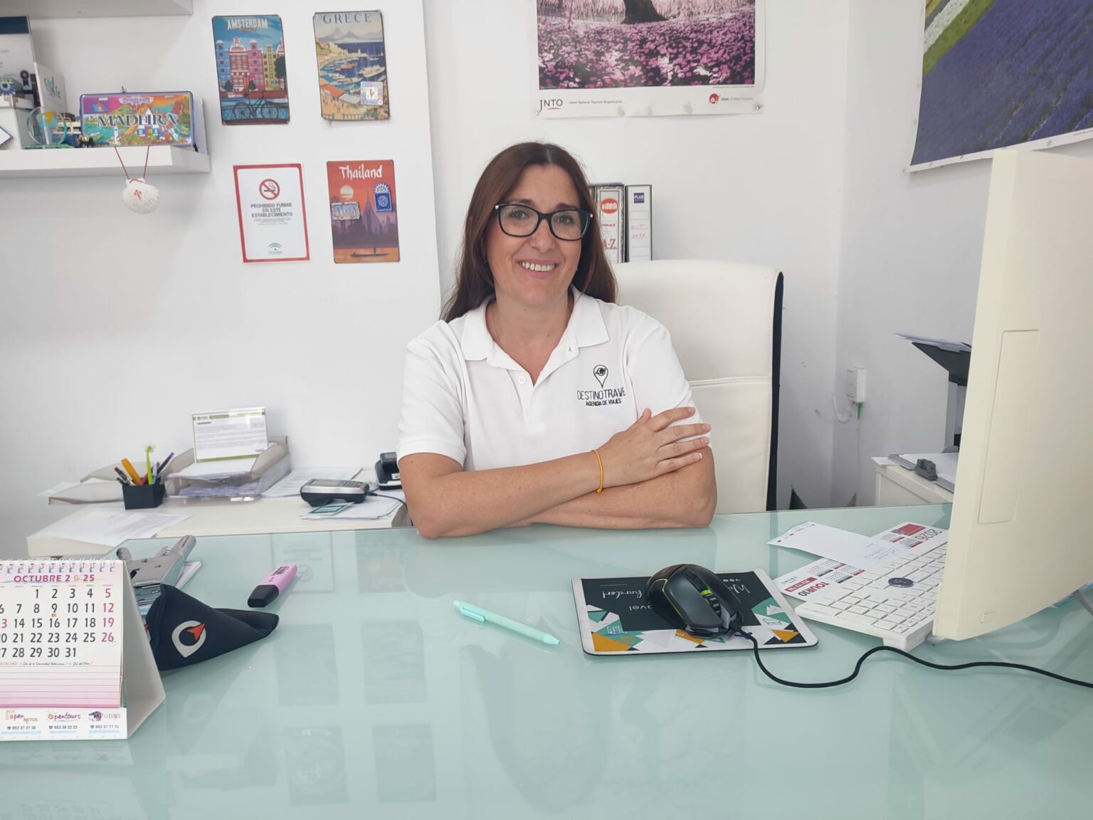 Esta empresaria abrió su propio negocio en el año 2019.