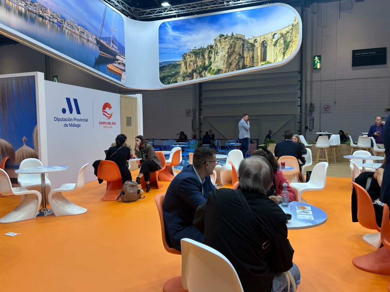 El Tajo de Ronda, en el stand de Turismo Costa del Sol, en la World Travel Market.