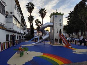 La zona de juegos del Campo del Nene ha sido ampliada.