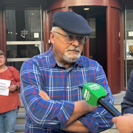 Francisco López, representante de los trabajadores en Ronda.