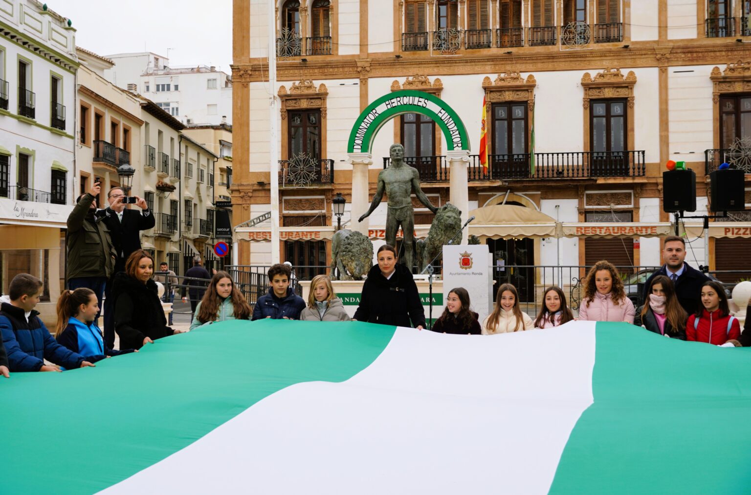 El acto ha tenido lugar en la plaza del Socorro