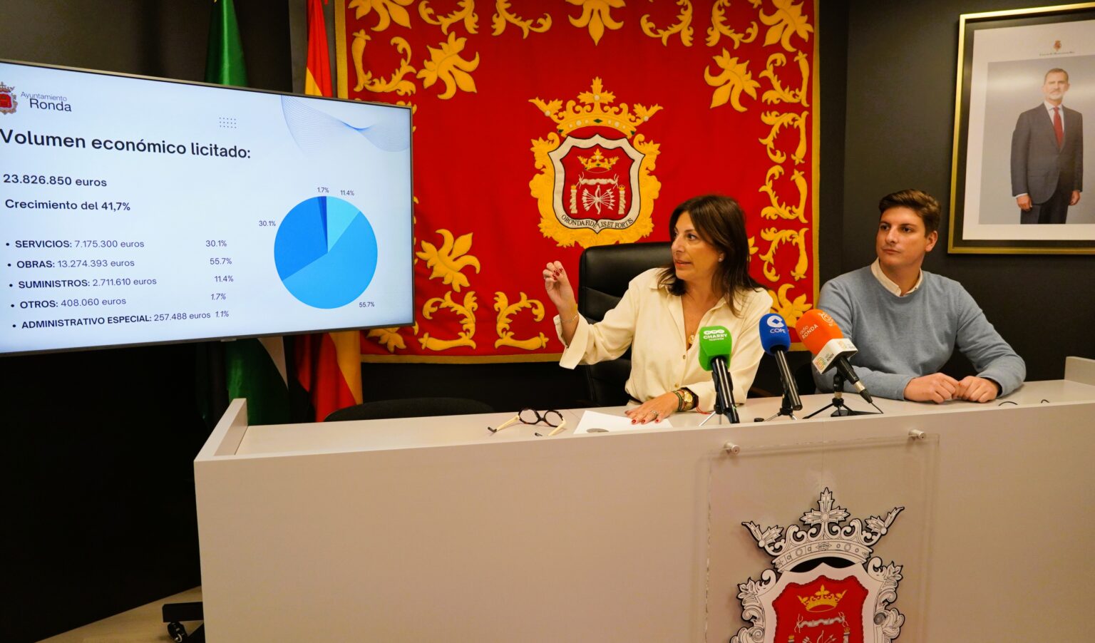 La alcaldesa ha realizado un balance de estas actuaciones