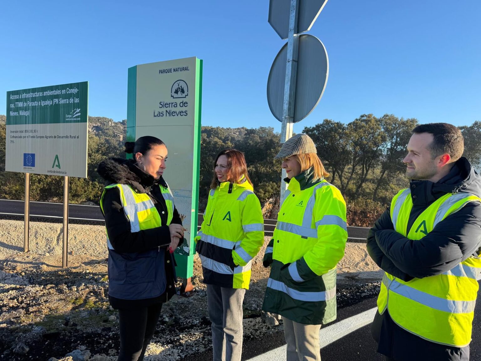 Las obras han tenido lugar en el kilómetro 13,8 de la vía