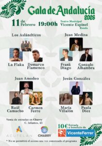 Cartel completo del evento