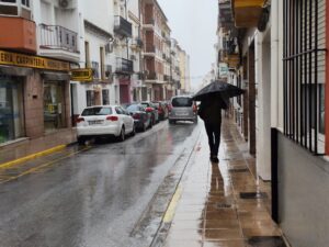 El aviso por precipitaciones prevé 80 litros por metro cuadrado en 12 horas