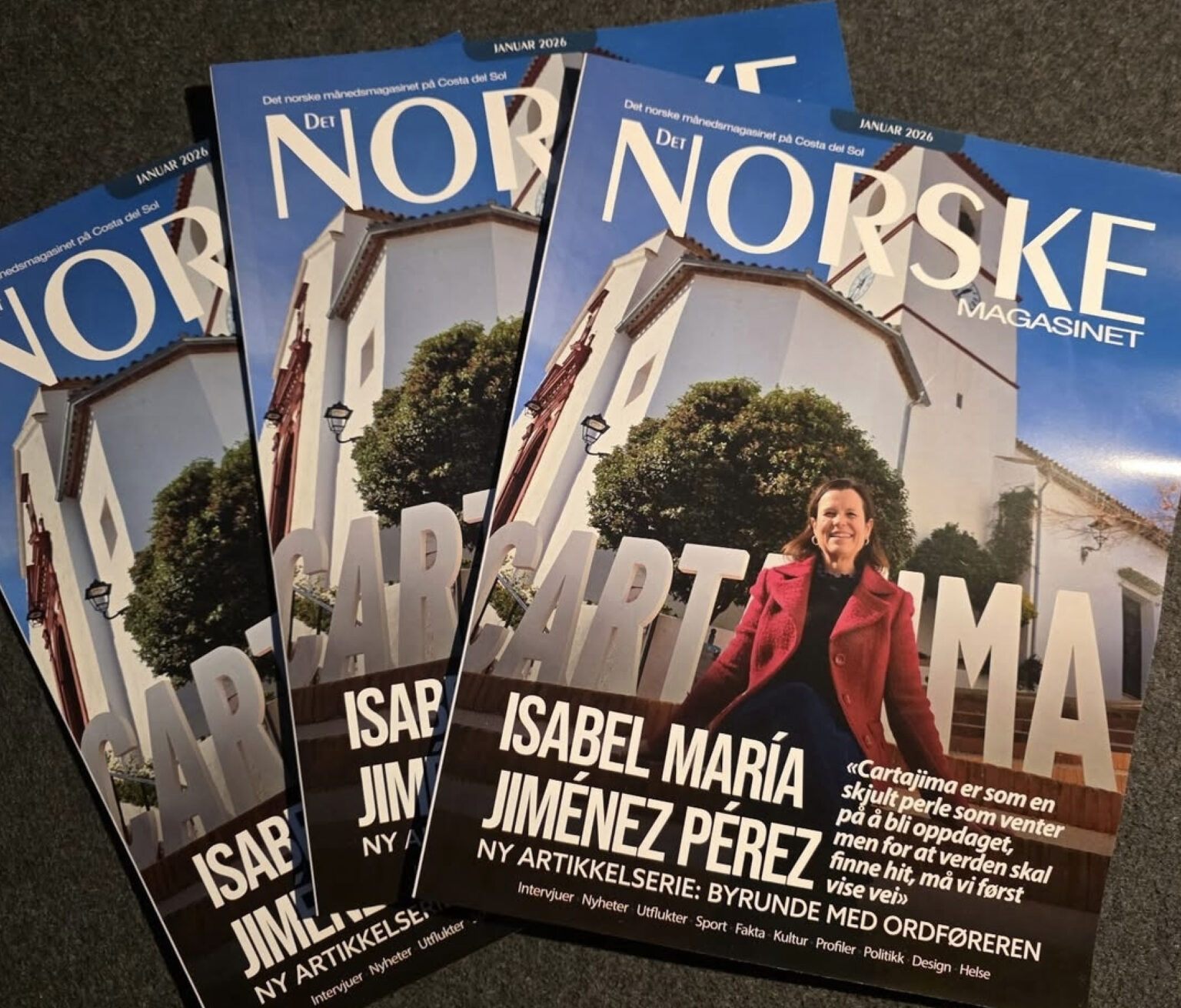 Esta publicación está dirigida a la población noruega residente en España, principalmente en la Costa del Sol