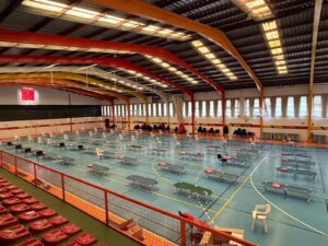 Se han instalado 240 camas que, finalmente, no han tenido que ser utilizadas