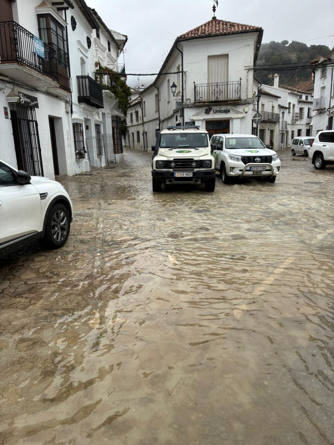 Este municipio de la Sierra de Cádiz ha sido uno de los más afectados por el temporal