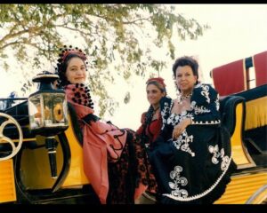 En el año en el que Pepa fue Presidenta, confeccionó una decena de vestidos