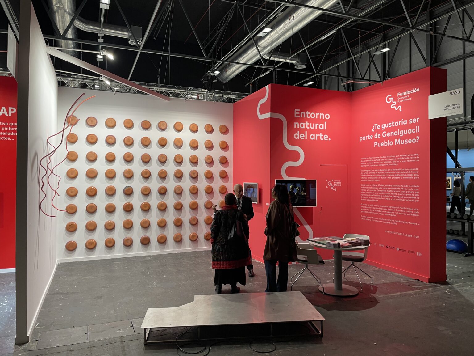 El stand del municipio se ha ampliado este año hasta los 36 metros cuadrados