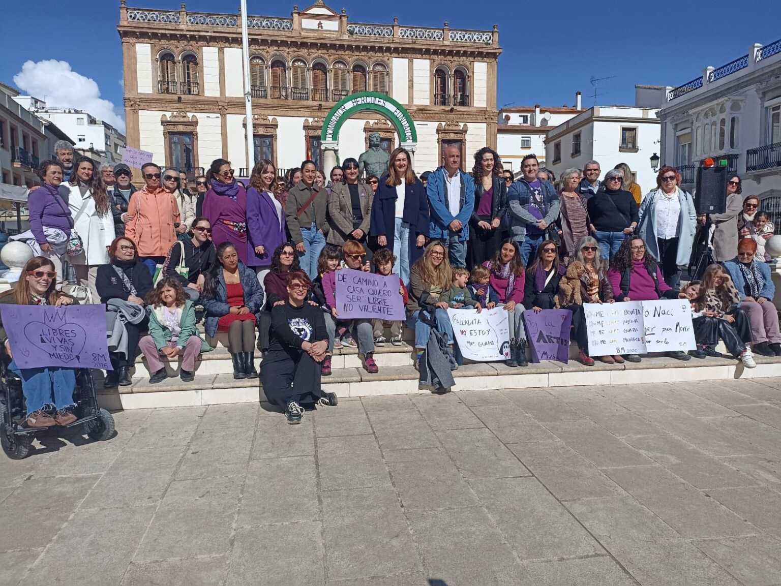 Foto de familia en el evento