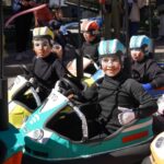 Algunos de los componentes del grupo ganador del primer premio