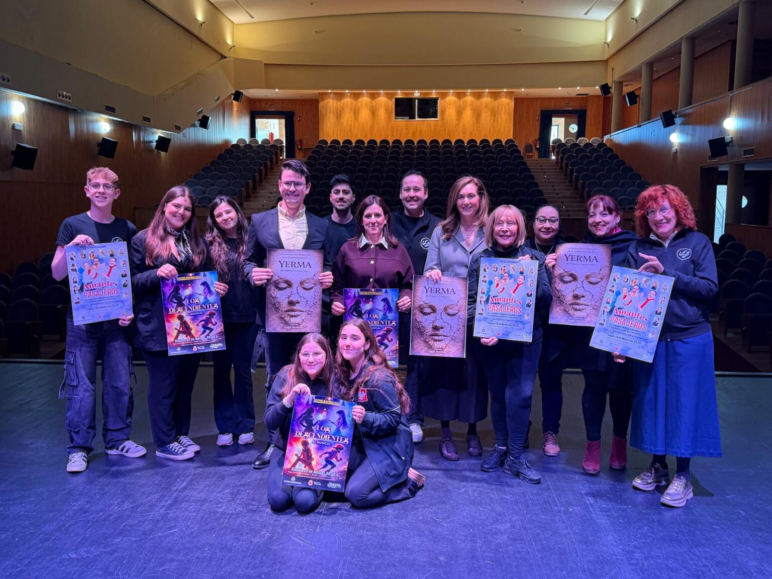 Serán tres obras representadas por el alumnado de teatro textual, teatro musical y teatro infantil