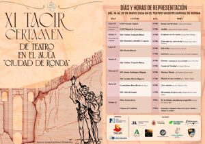 Cartel del certamen de teatro