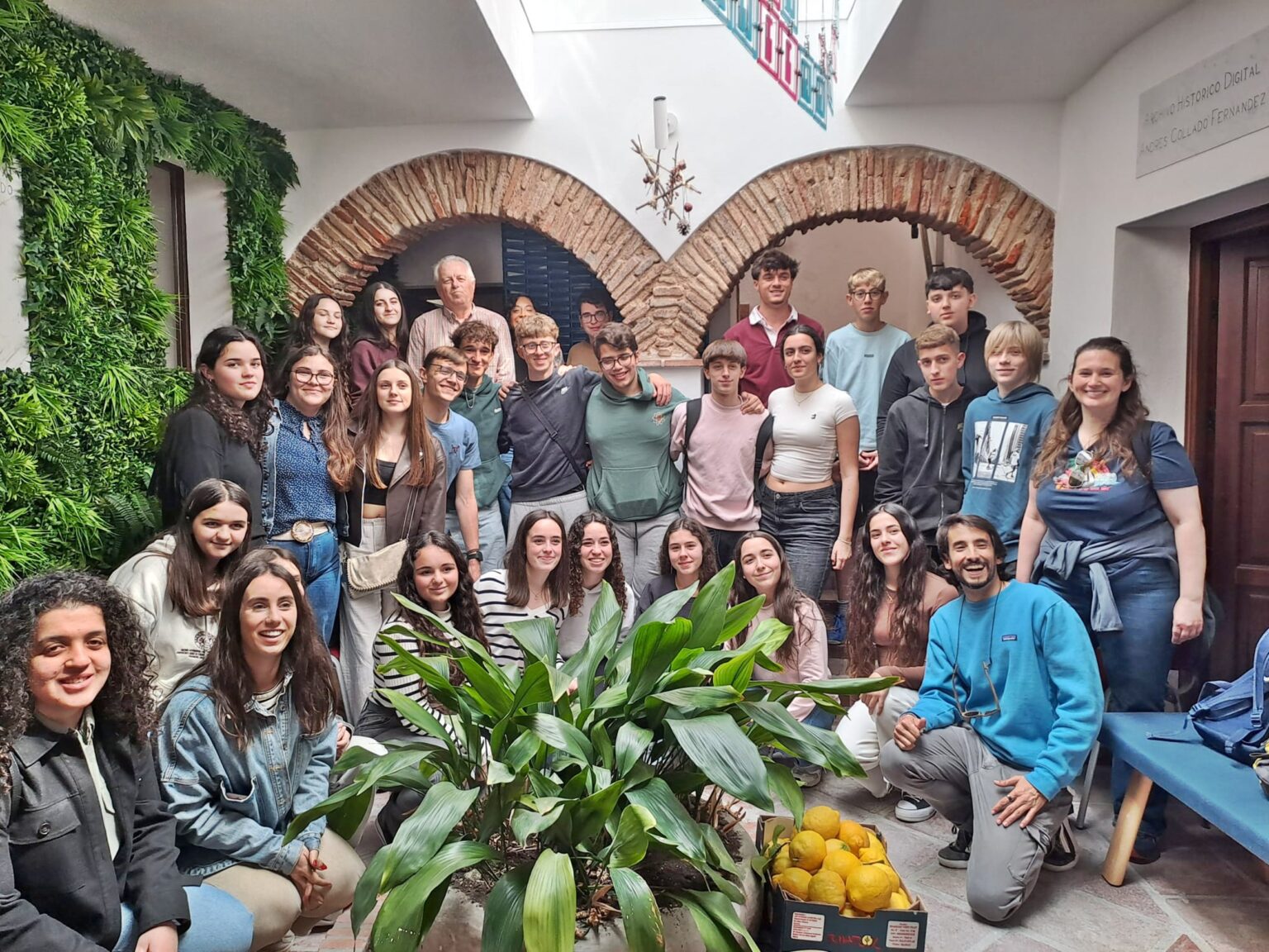 Foto de familia de los participantes
