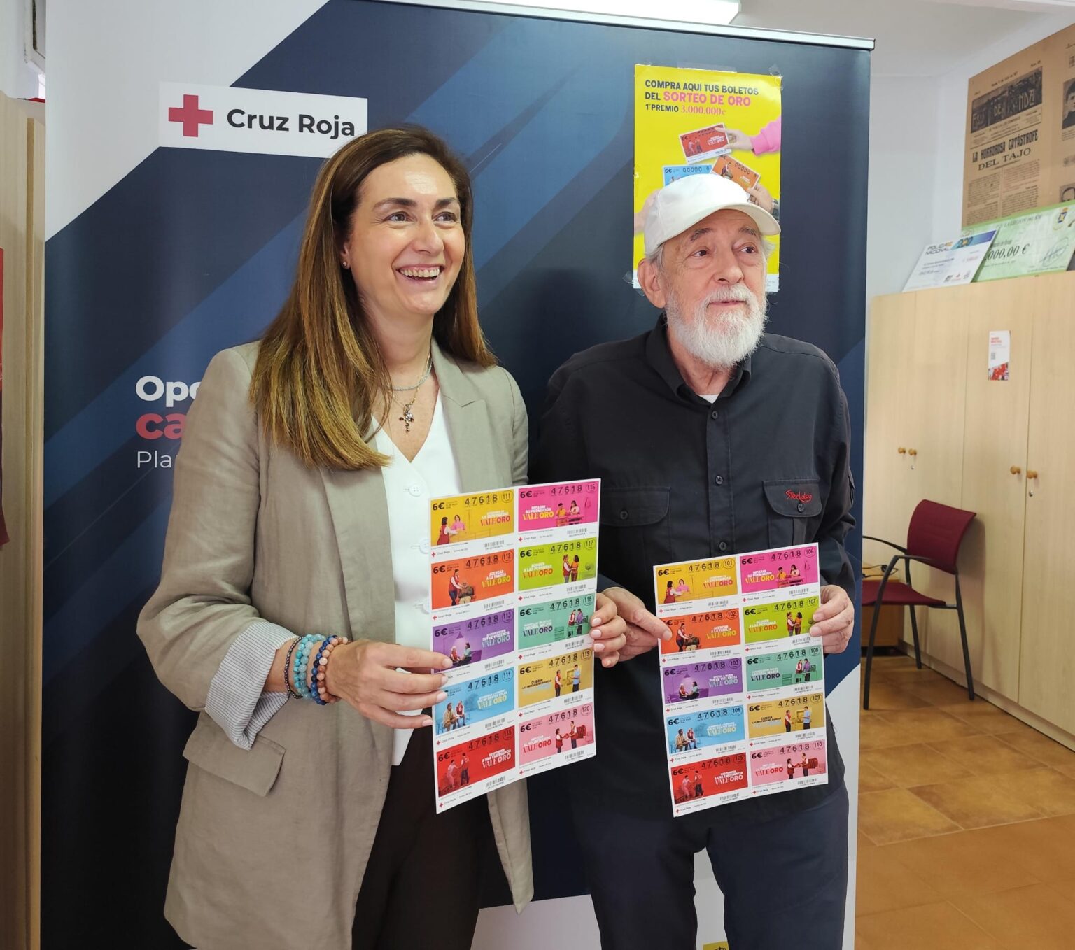 Durán y Lasanta en rueda de prensa