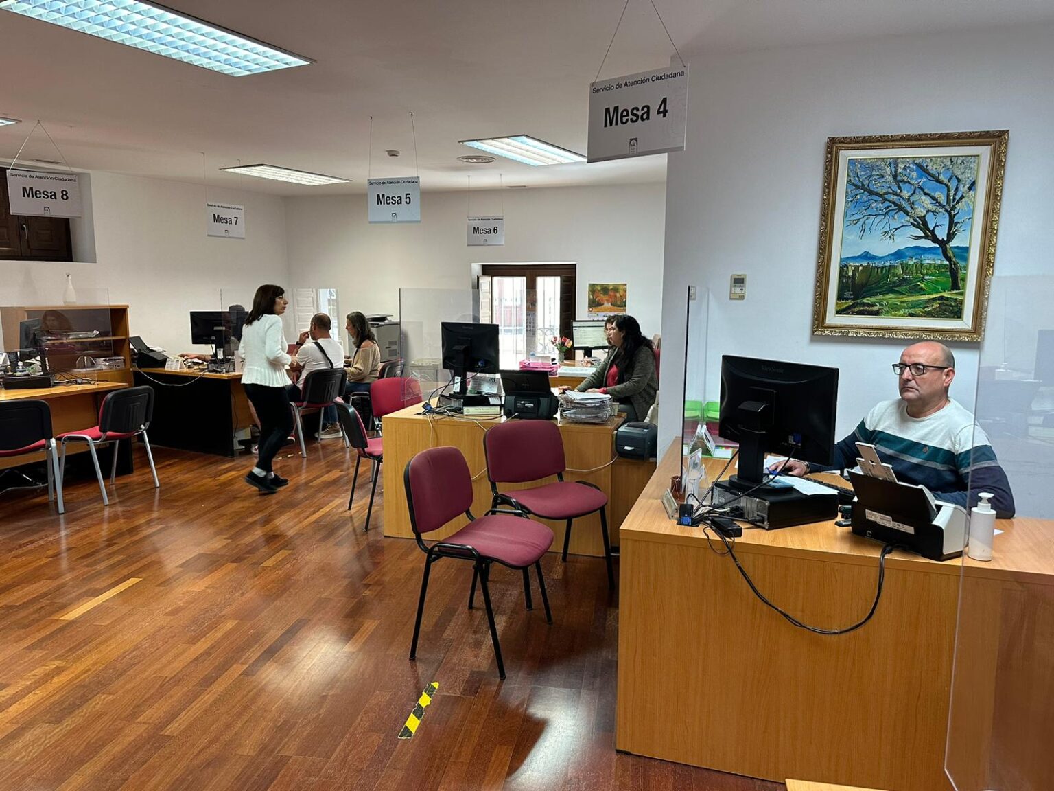 Imagen de la oficina del SAC