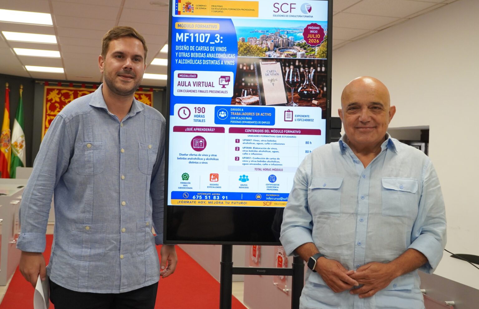 El Ministerio de Educación lanza un curso gratuito sobre el sector del vino