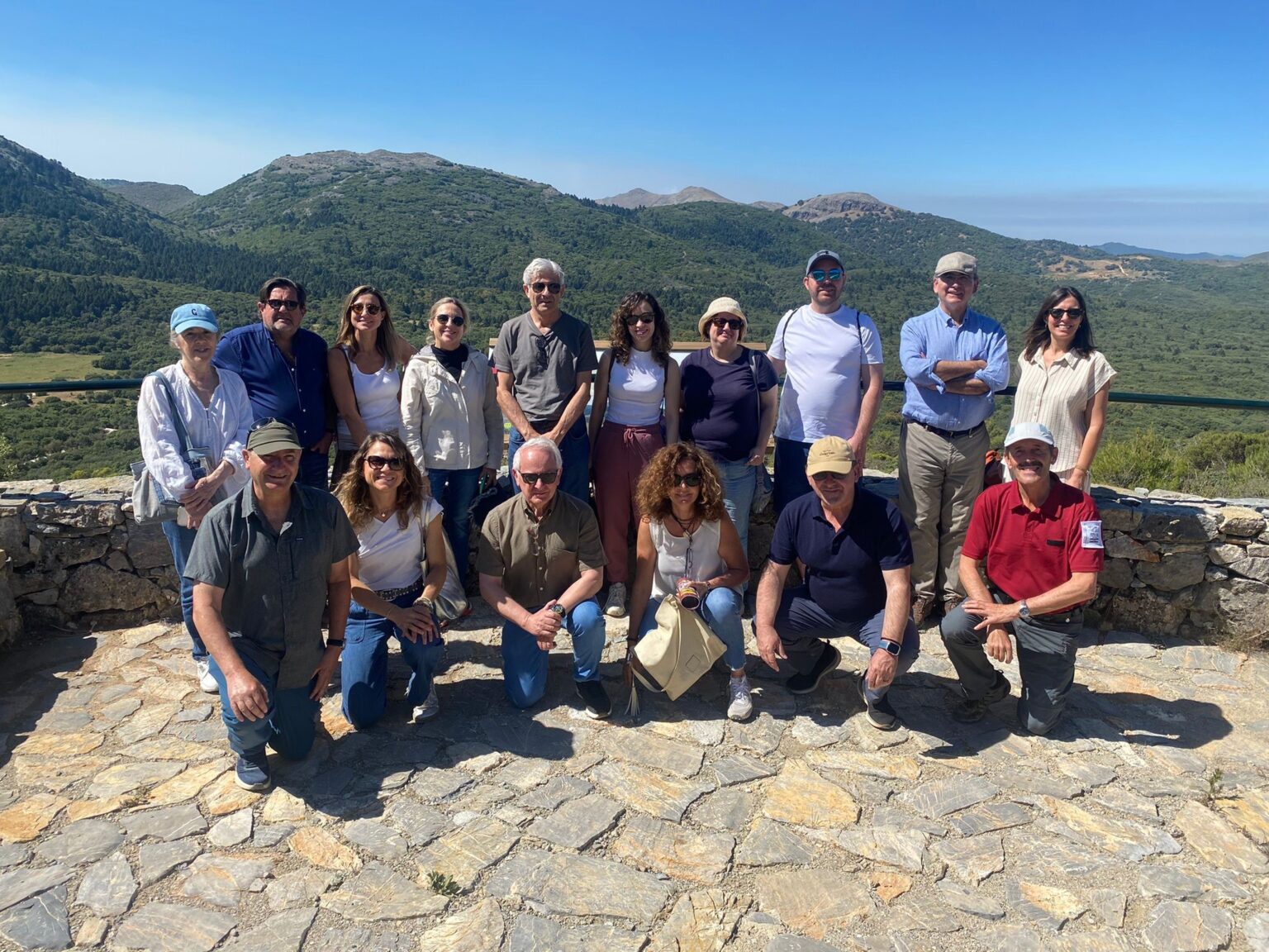 Foto de familia de los participantes