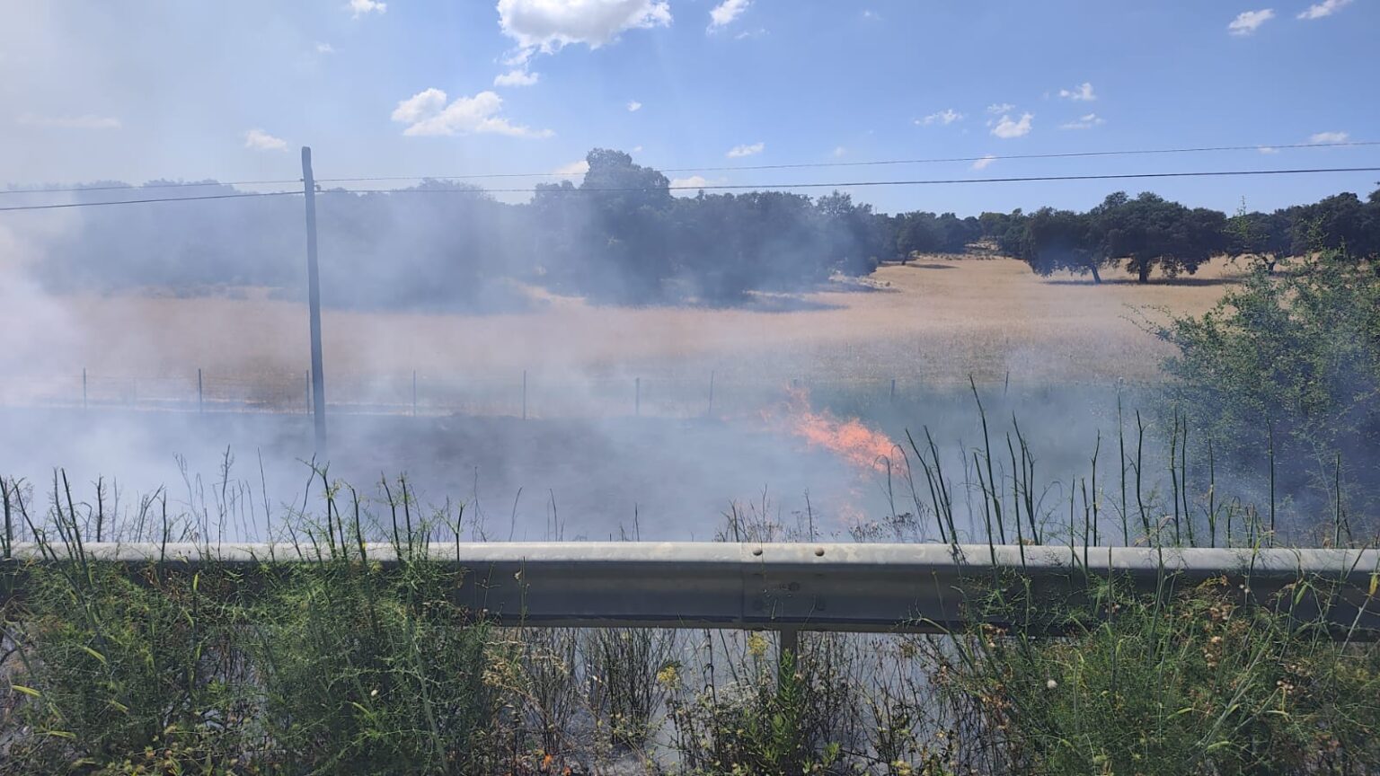 Imagen del incendio