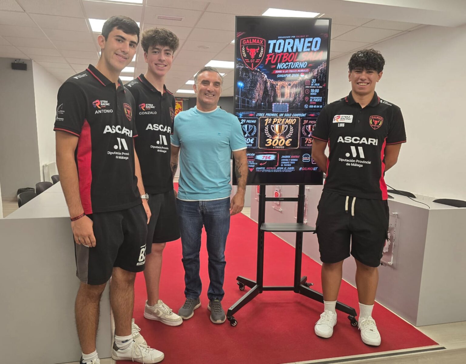 Presentación del evento organizado por Galmax GT