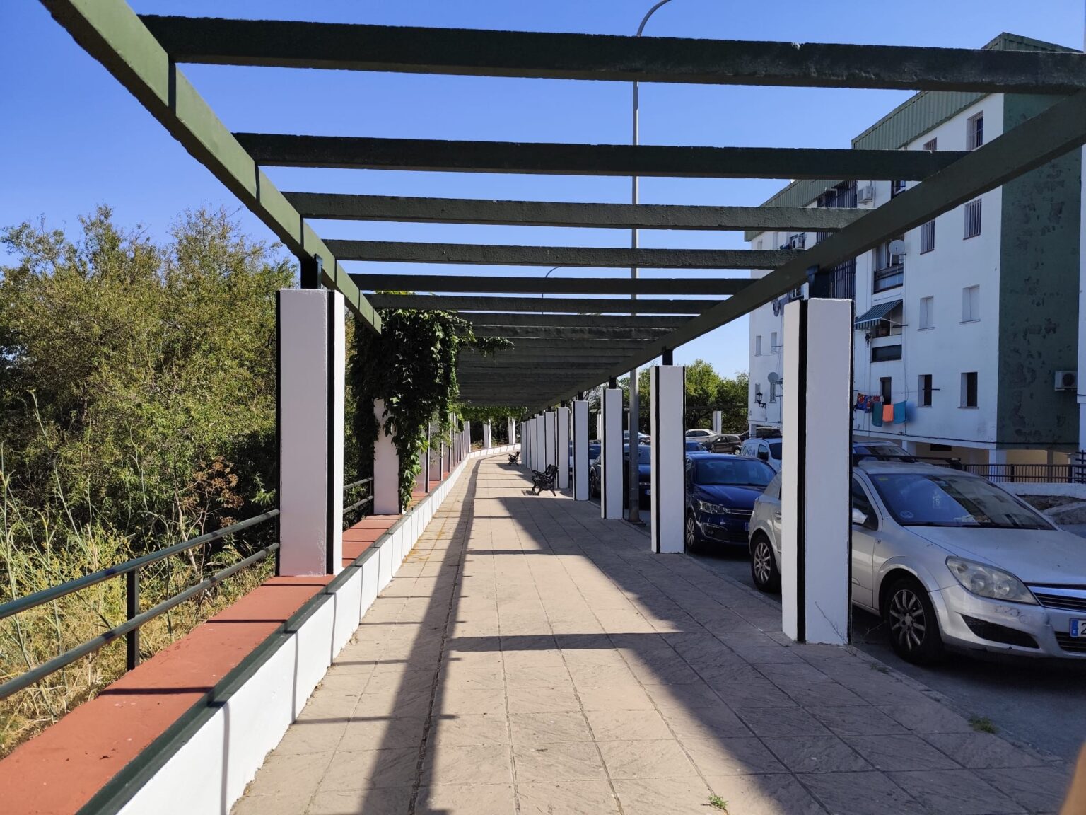 Obras calle Atardecer