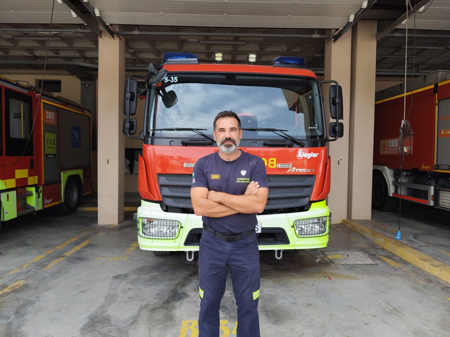 Álvaro Bautista, Bombero de Ronda