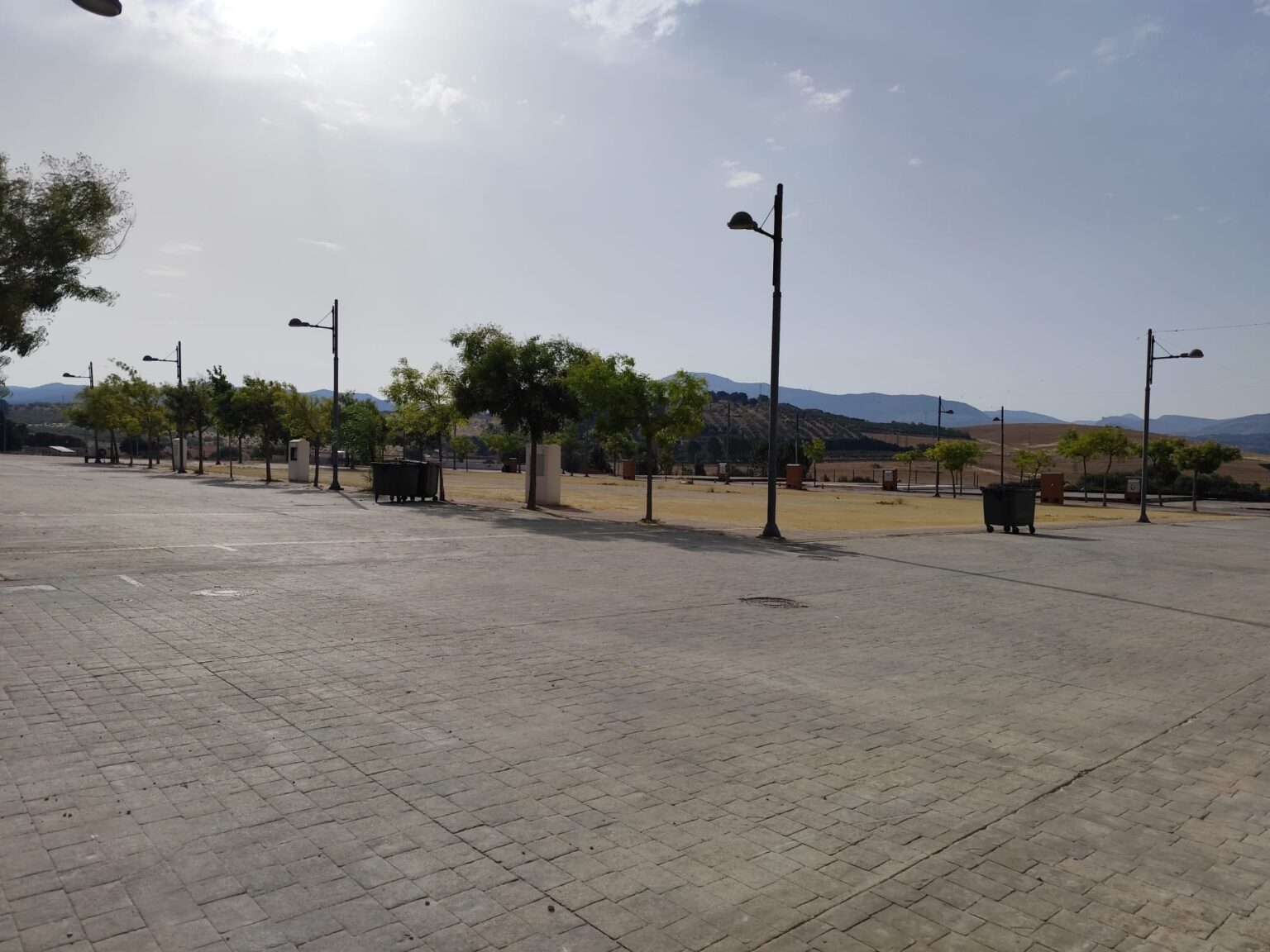 Imagen del estado actual del recinto ferial Ángel Harillo