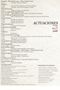 Programación Noche en Blanco