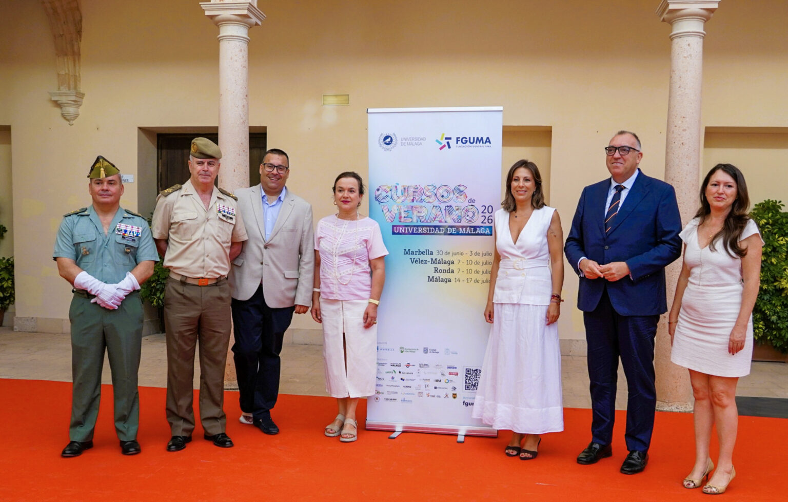 Inauguración cursos de Verano de la UMA, Ronda