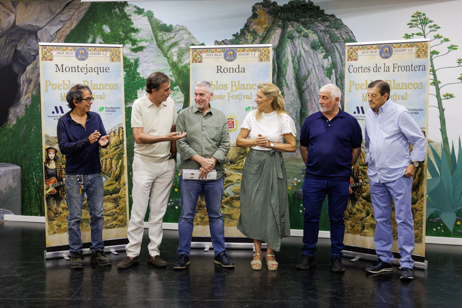 La presentación del festival ha tenido lugar en el auditorio municipal de Montejaque