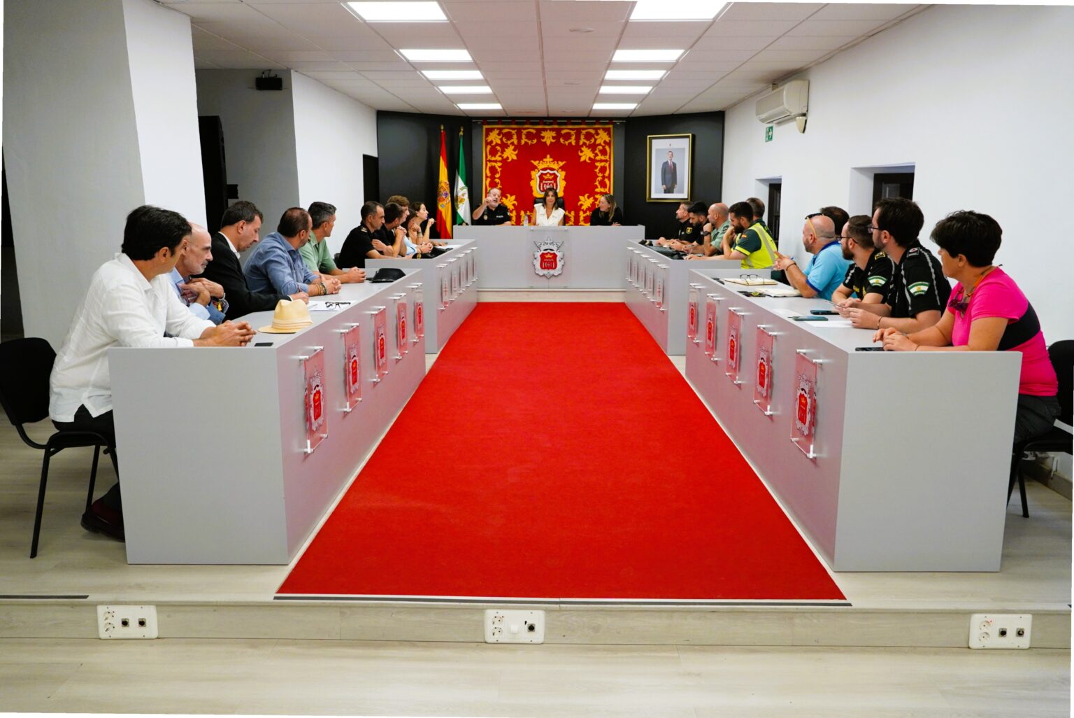 Imagen de la Junta Local de Seguridad