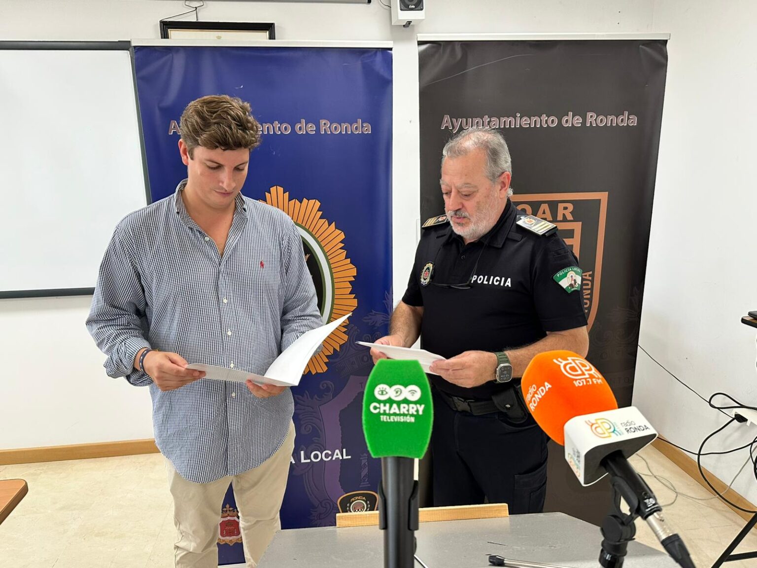 Jorge Fernández y Miguel Aranda.