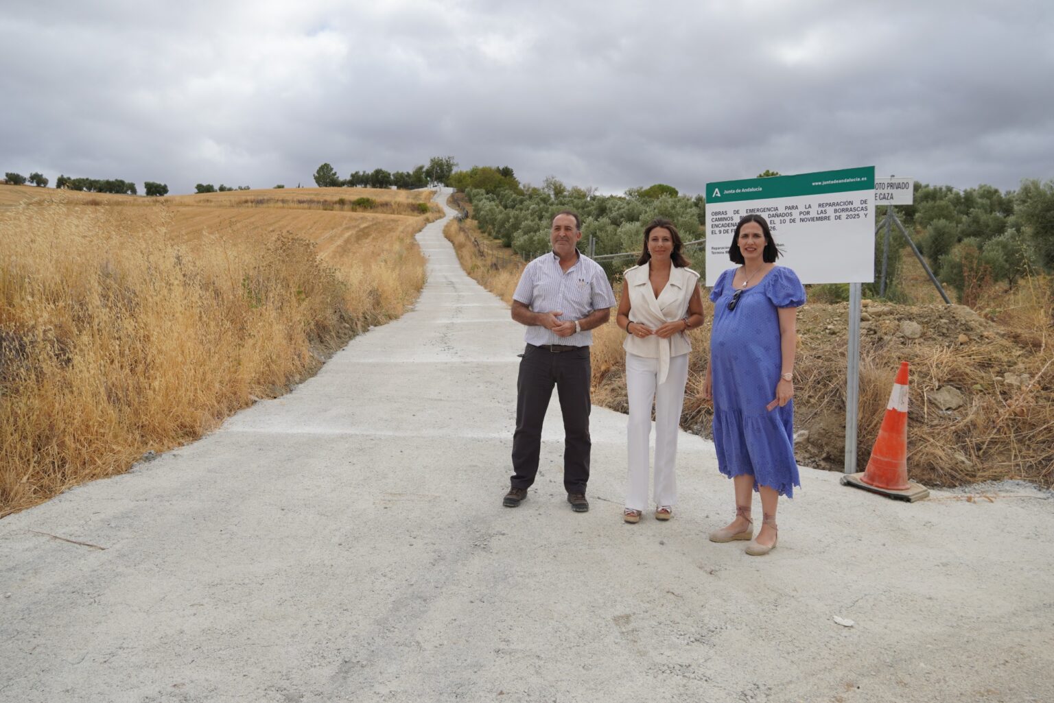 DT Agricultura visita caminos rurales Ronda