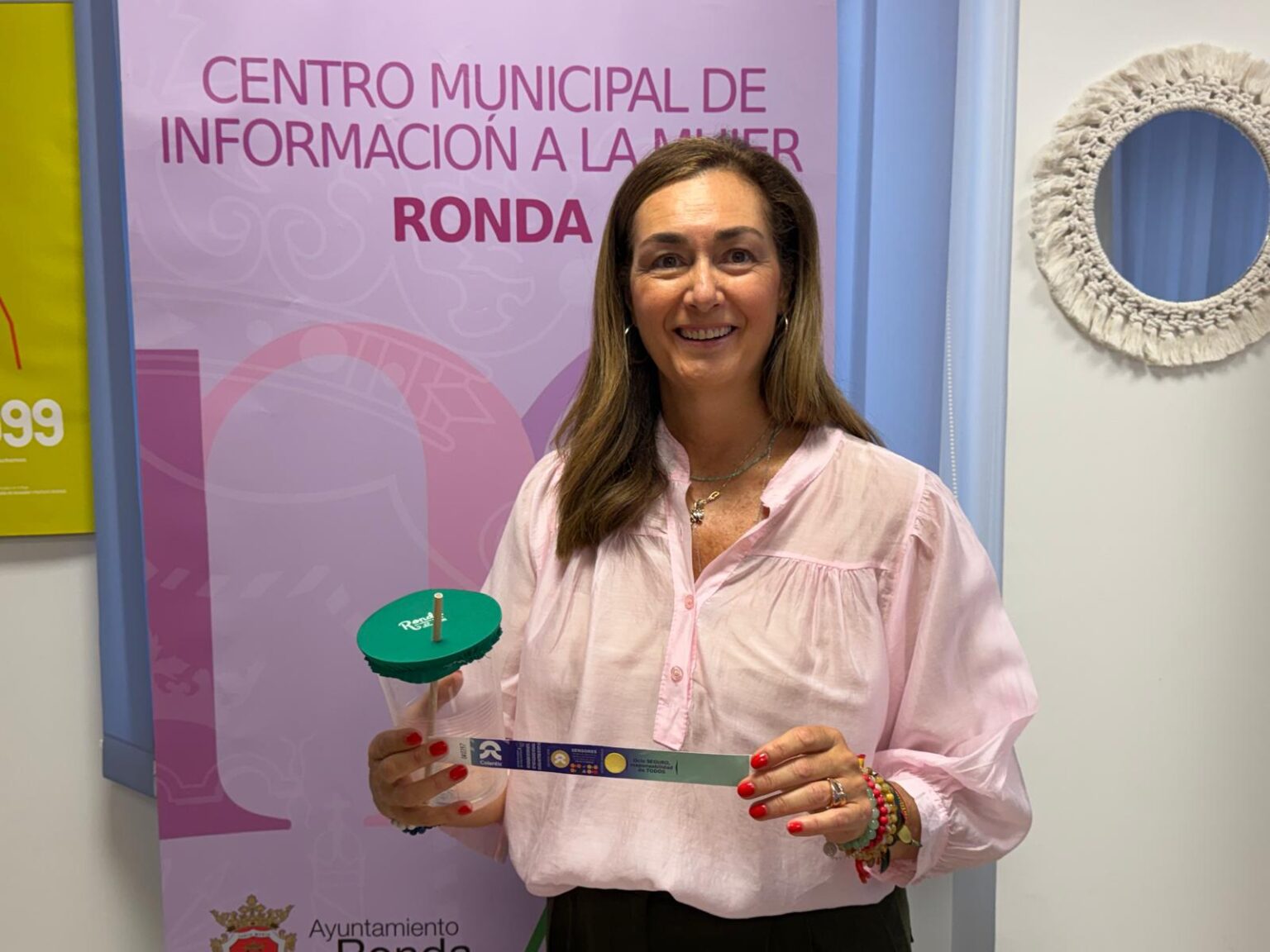 Cristina Durán en rueda de prensa