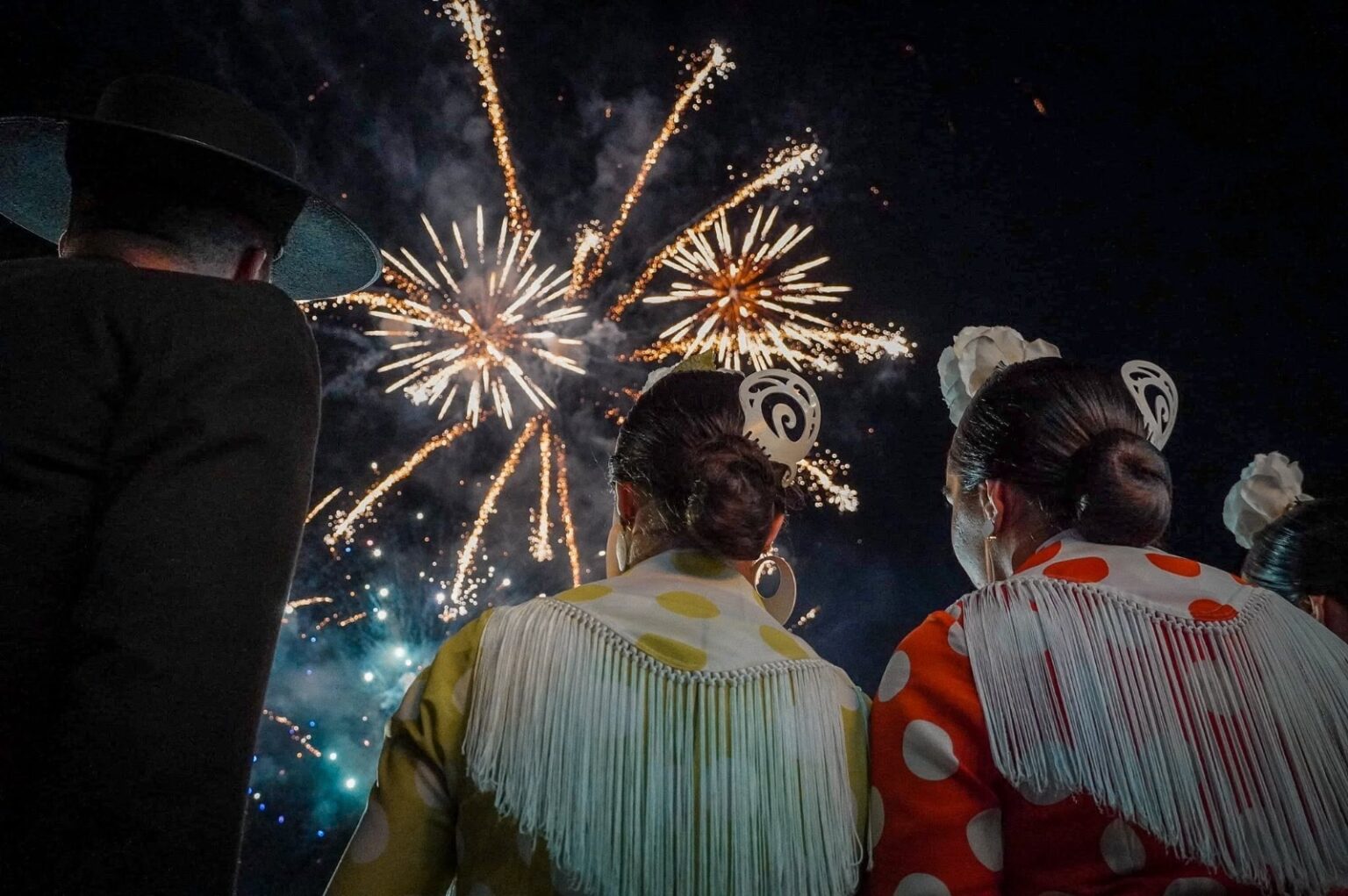 Fuegos artificiales Feria y Fiestas de Pedro Romero 2025