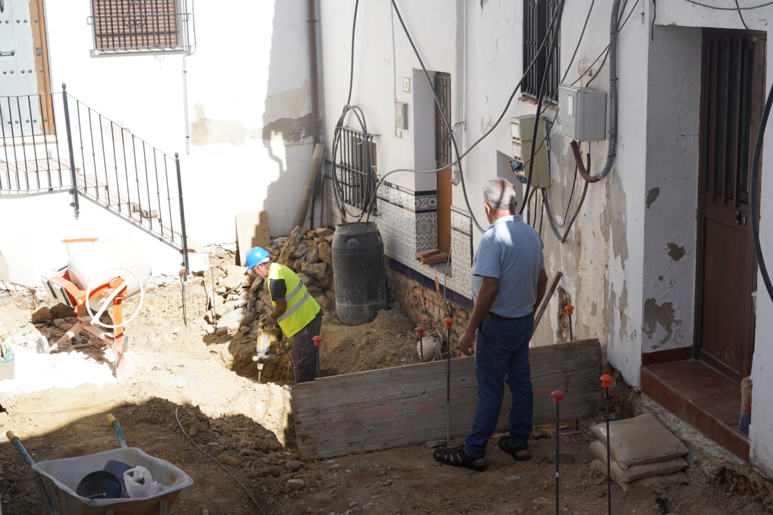 Obras de Benalauría