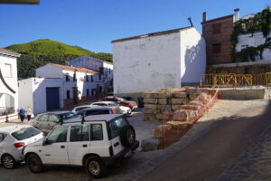 Imagen de la zona de obra