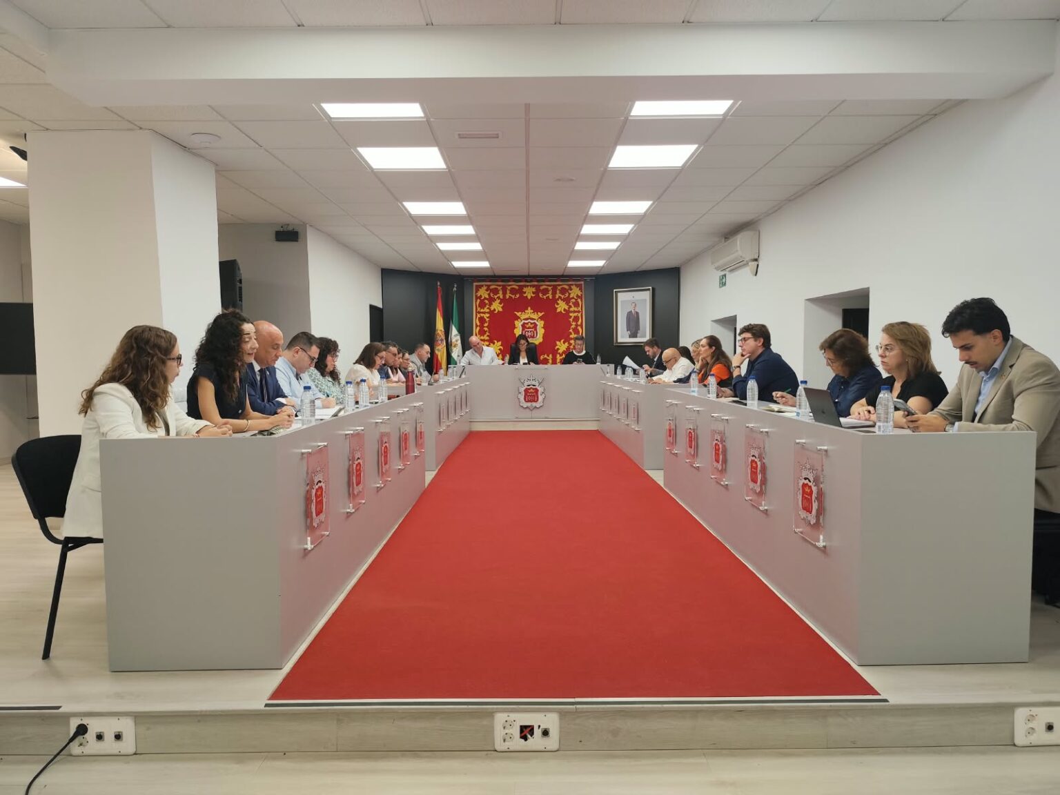 Imagen del pleno del mes de septiembre