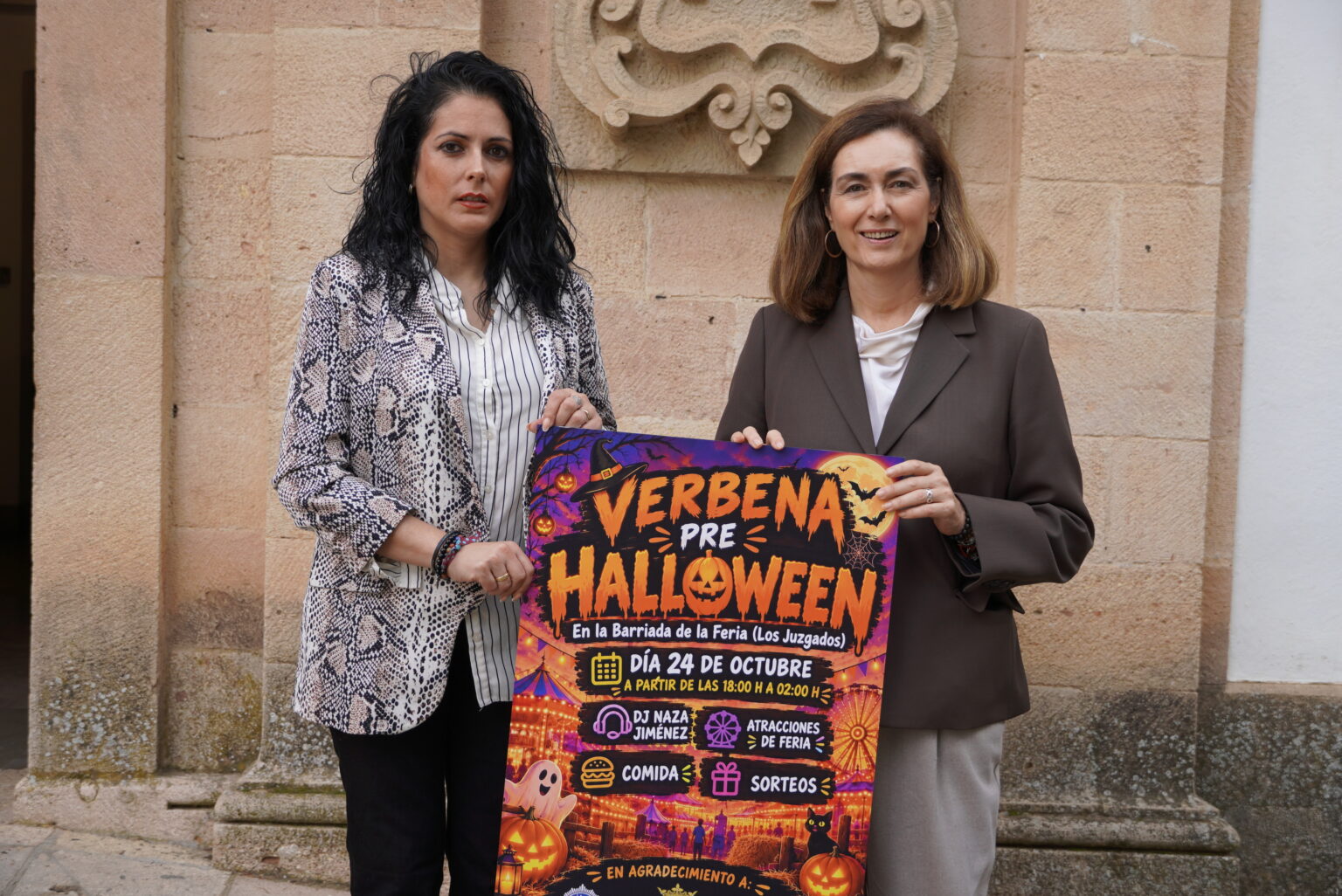 Álvarez y Durán en la presentación del evento