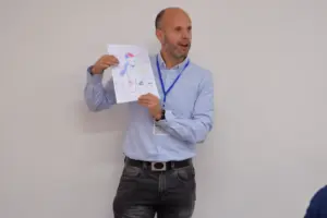 Juan Tomás Linares, coordinador del programa Erasmus+ en el centro rondeño