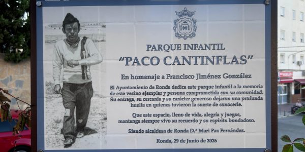 Placa Paco Cantinflas