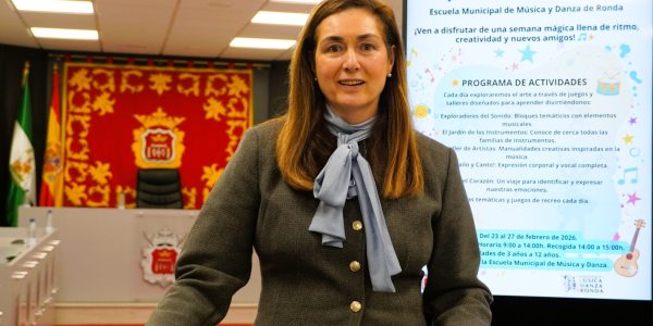 02022026 - Cristina Durán, delegada municipal de Educación.