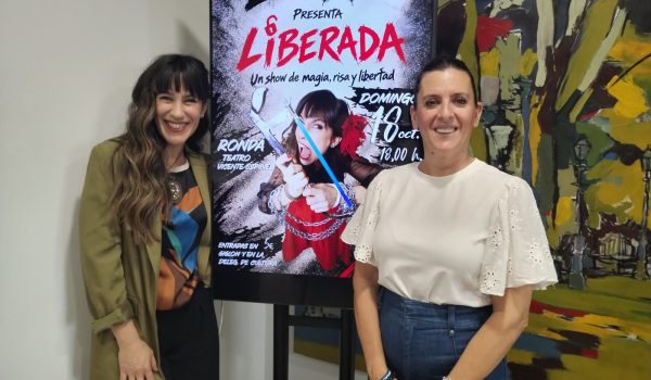 Rebeca Muñoz y Lola Mento en rueda de prensa