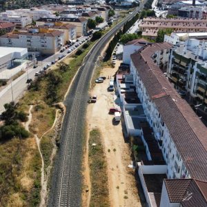 Estado actual de la zona donde se ubicará esta nueva calle