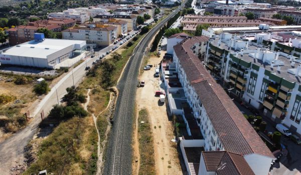 Estado actual de la zona donde se ubicará esta nueva calle