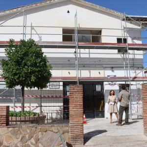 Obras en el Centro Cívico Juan Carlos I