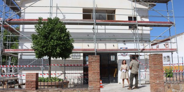 Obras en el Centro Cívico Juan Carlos I