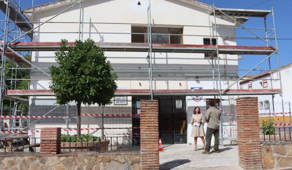 Obras en el Centro Cívico Juan Carlos I