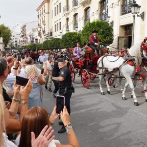 Imagen del sábado de Goyesca
